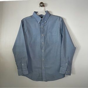 DOCKERS boys shirt light blue long sleeves